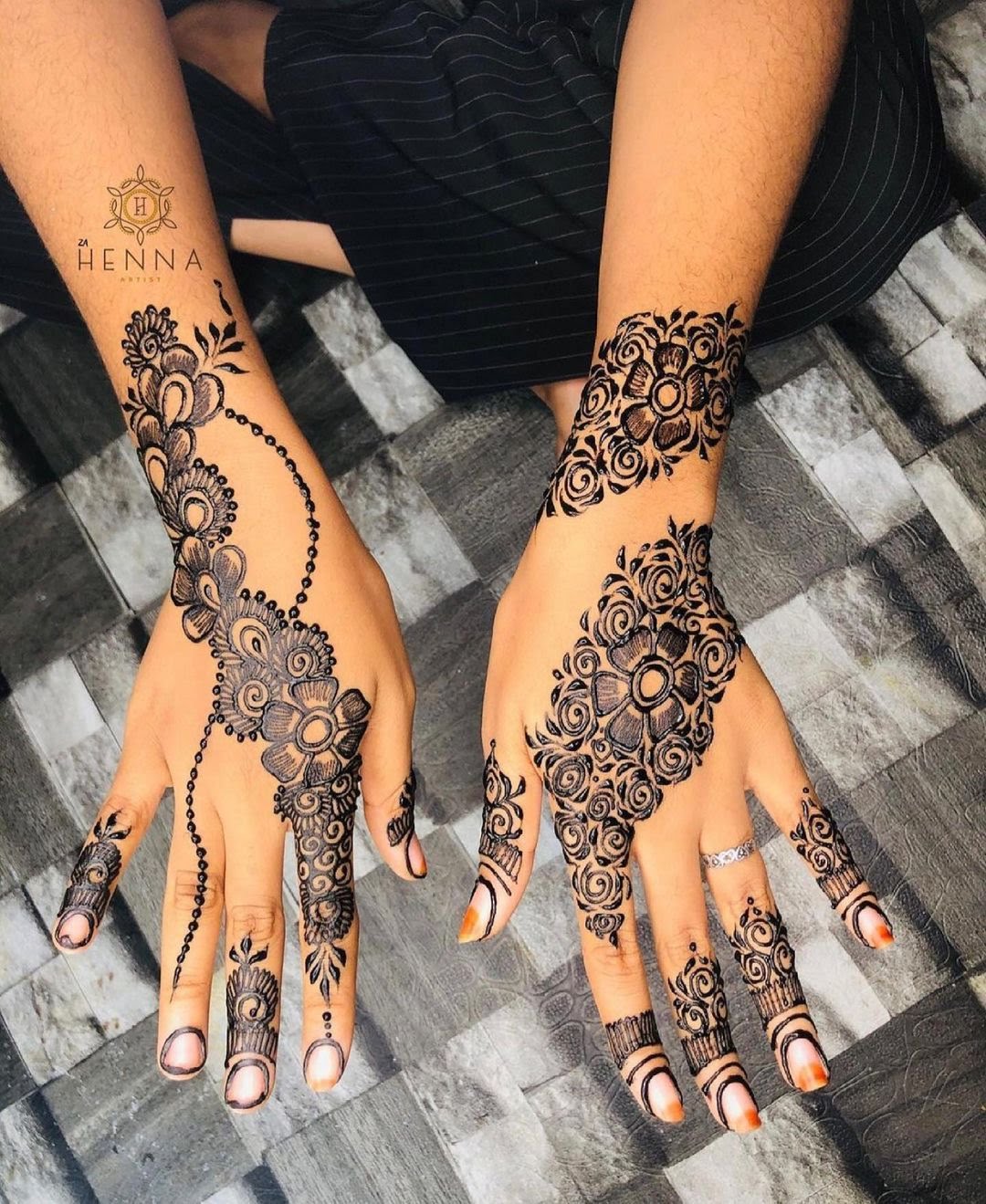Henna hand design at event by Avani Henna Seattle Bellevue